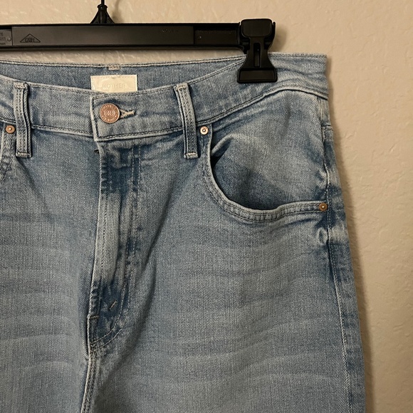 New MOTHER High Waisted Spinner Zip Heel 28 - Picture 7 of 10